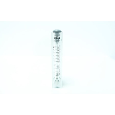 King Instrument PVC EP .2-2GPM 1/4IN NPT VARIABLE AREA FLOW METER 75202103C-04